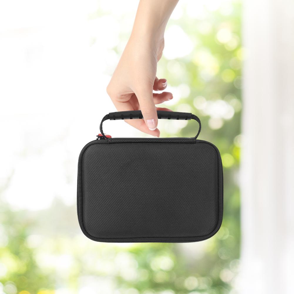 EVA Hard Carrying Case Anti-scratch Travel Storage Bag with Mesh Bag Portable Carrying Bag for ANBERNIC RG40XXV Handheld Console