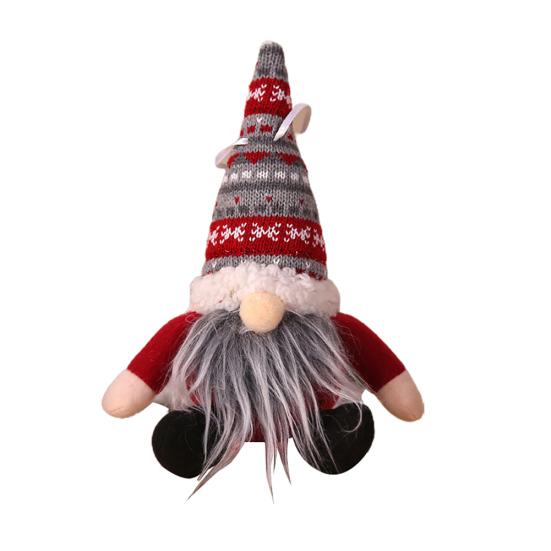 

Рождественский Санта-Гном Лесной Безликий Кулон Кукла Домашнее Кафе Праздничный Декор Подарочная Игрушка 2