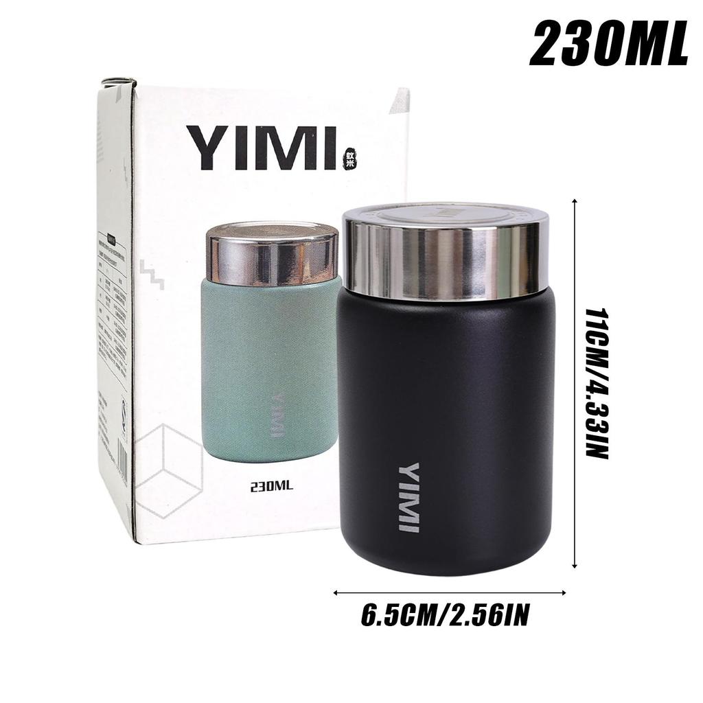 230ml Mini Stainless Steel 316 Thermos Mug Fashion Portable Pocket Vacuum Flask Coffee Tea Thermal Water Bottle Tumbler