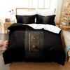 3D Anime Bed Sheet Set Game Lies Of P Printed Duvet Cover Pillowcase Bedding Set Linen Sheet Quilt Cover Full Queen King Size