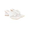 Shoetopia Girls Chic White Heeled Sandal - 8 Uk (Girls-Chic-White)