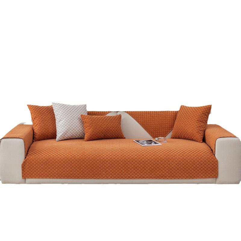Nordic Style Sofa Cushion Universal In All Seasons, High-End Non-Slip Seat Cushion, Modern Simple Light Luxury Sofa Cover Cloth Towel
