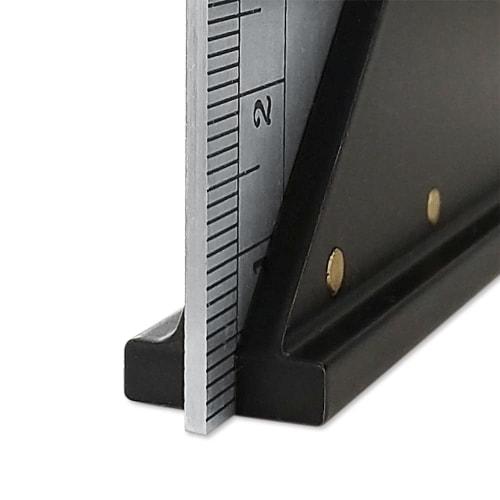 Shinwa Sokutei Mighty Square Measure, 300mm, with cm Scales on Both Sides, 62308