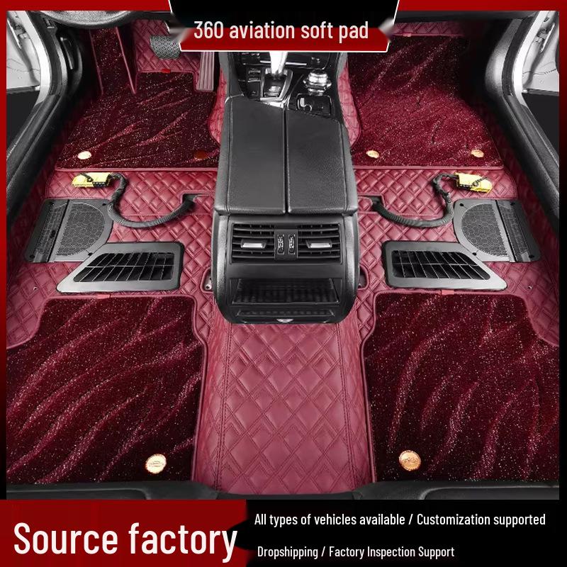 Nio ES6 2025 Model Full Coverage Floor Mats for Interior Car Modification