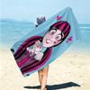 1Pc Monster High Party Beach Towel Microfiber Beach Towel Thin Absorbent For Beach Swimming Yoga Bath Sports 091732