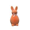 Easter Bunny Moss Ornament: Long Fur Standing Rabbit Decoration