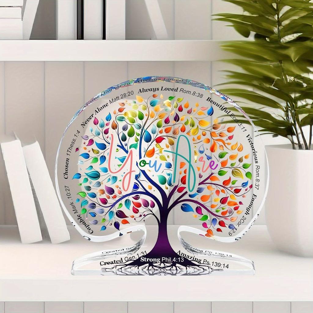 Christian Gifts for Women Birthday Unique, Tree of Life Inspirational Gifts for Mom Friends Female Coworker, Religious Spiritual Encouragement Gift