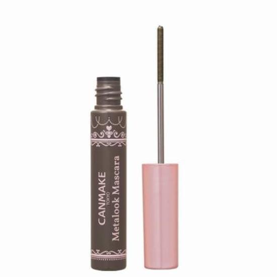 Canmake Metal Look Mascara 03 Sweet Black Volumetric Curl Curl Keeping - Eyelashes, Up,