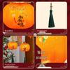 New Year Lucky Persimmon LED Lanterns (2-Pack)