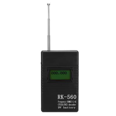 50MHz-2.4Ghz Frequency Meter Counter Radio Transceivers Professional Accurate Testing Accessory Hand Walkie-talkie with Screen