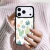 Watercolour Succulents Cacti Phone Case For Apple iPhone 17 Air 16E 15 14 Plus 13 12 11 Pro Max Mini Funda Cover