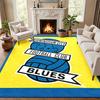 Birmingham City FC Carpet Door Mat for Living Room or Bedroom Protective Mat Under Chair Office Decoration Christmas Gift Birthday Present