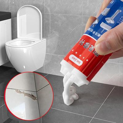 50ml Fliesen- und Keramikglasur-Reparaturpaste Fixiert Wannenabplatzer Spülbeckenrisse mit Superhaftung für Porzellan Keramik Emaille schnelltrocknend