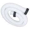 Pool Pump Replacement Hose for 1.5in Diameter Replacement Pool Hose for Above Ground Pools White