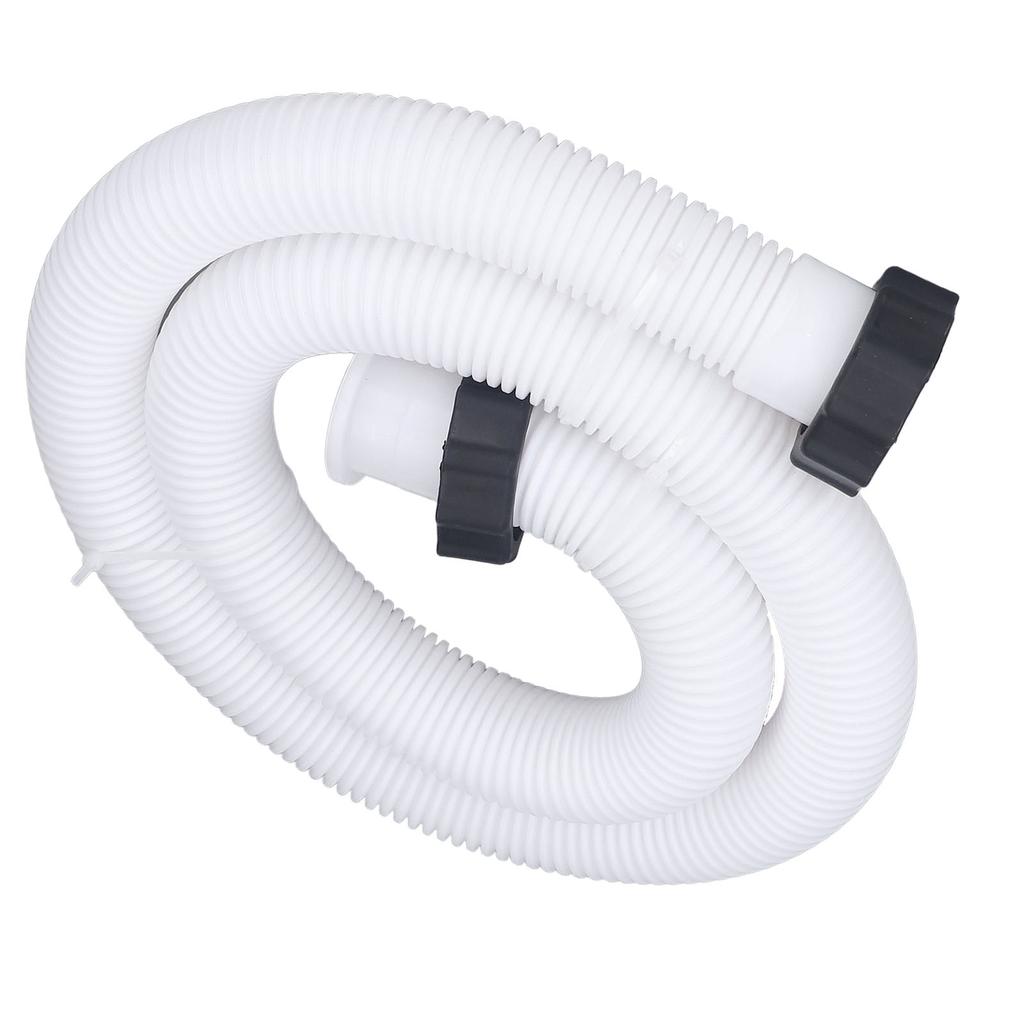 Pool Pump Replacement Hose for 1.5in Diameter Replacement Pool Hose for Above Ground Pools White