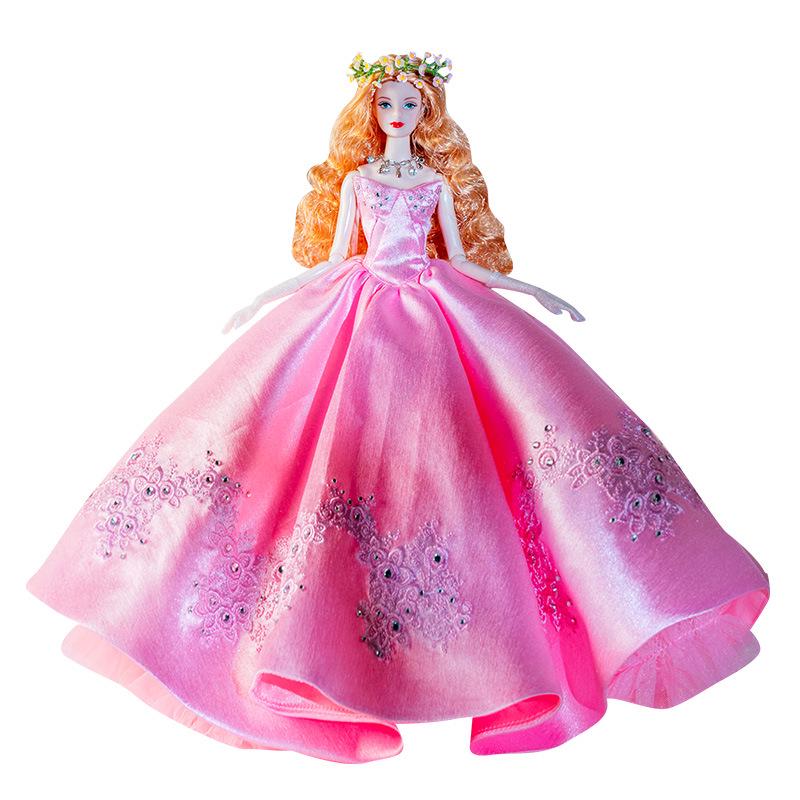 11-inch Supermodel Doll Formal Dress, High-Quality, Hot-Selling Pink Collection, New Arrival.