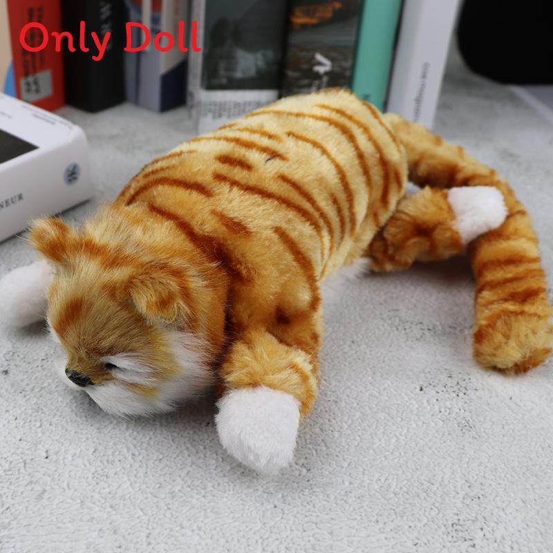 Gatto Peluche Elettrico Rotolante Con Suono Per Gioco e Intrattenimento dei Bambini