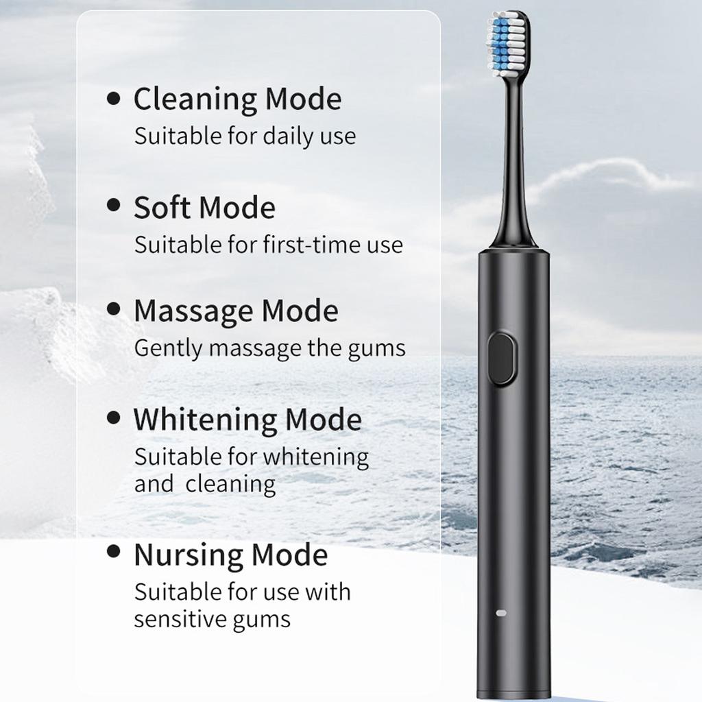 New Upgraded Sonic Electric Toothbrush IPX7Waterproof Smart Sonic Brush Ultrasonic Whitening Teeth Tooth Brush For Toothbrushes
