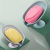 1PC Elegant Leaf Soap Holder Drains Powerful Adsorption Enhances Bathroom Decor and Keeps Soap Dry