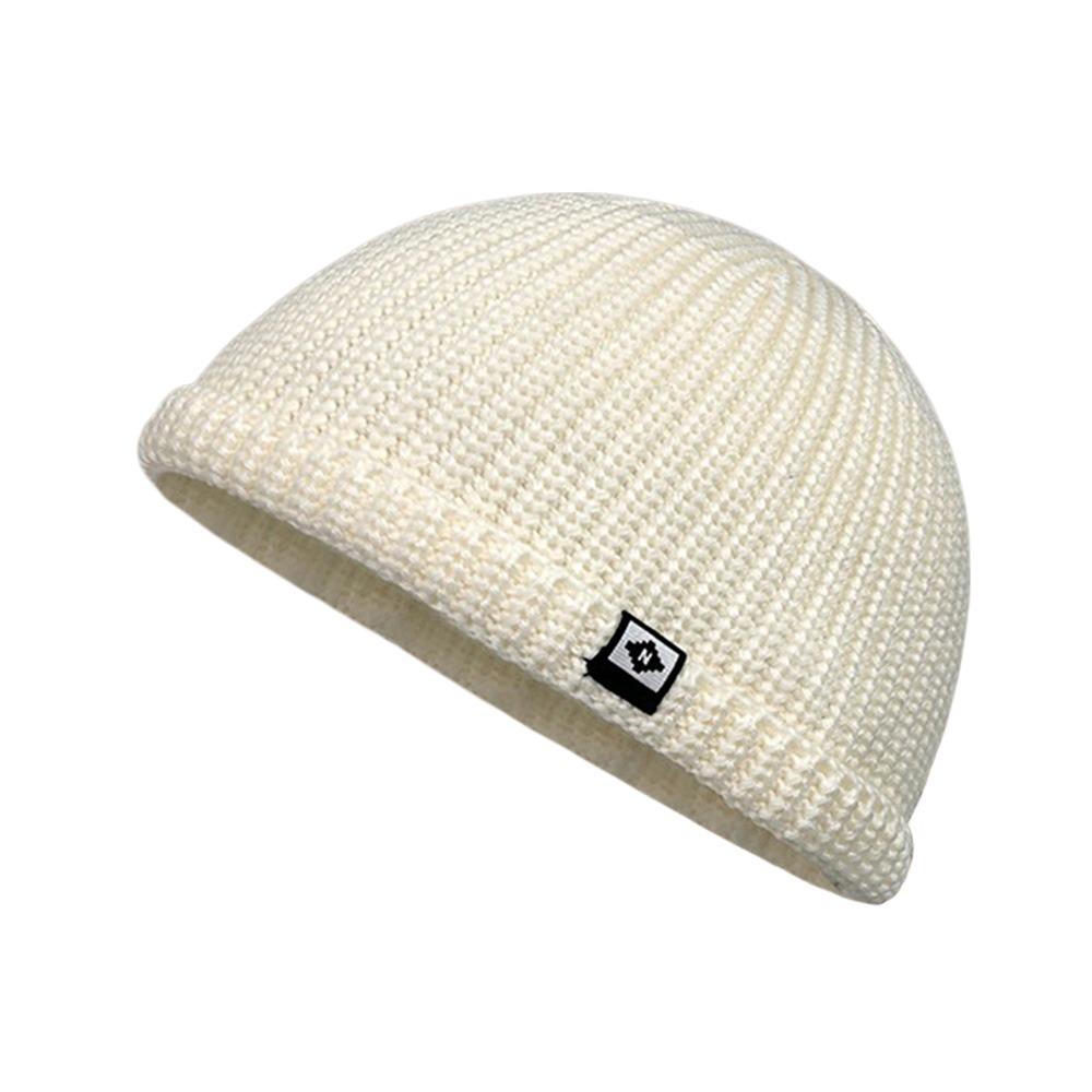 Soft Knitted Hat Windproof Hip Hop Hat Autumn Winter Hat Thickened Cold Cap Warm Bonnets Outdoor Pullover Hat