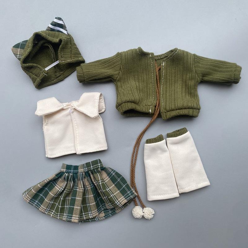 30cm Doll's Clothes Suit Fit To 1/6 Bjd Doll Leisure Suit Dress Up Acssories