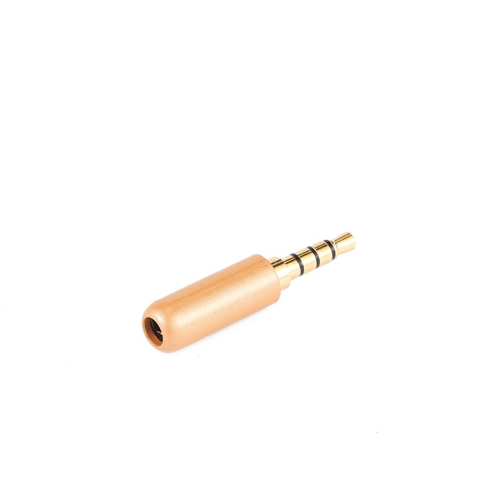 Plug Audio Solder 4Poles 3.5mm Male 3.5mm Jack Speaker DIY Audio Connectors Earphone Repairing