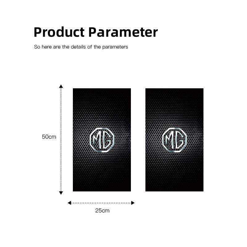 Morris Garages Car Stickers Car Middle Column Creative Stickers For MG HS ZST E MG3 MG5 MG6 MG7 Car Modification Decorative Film
