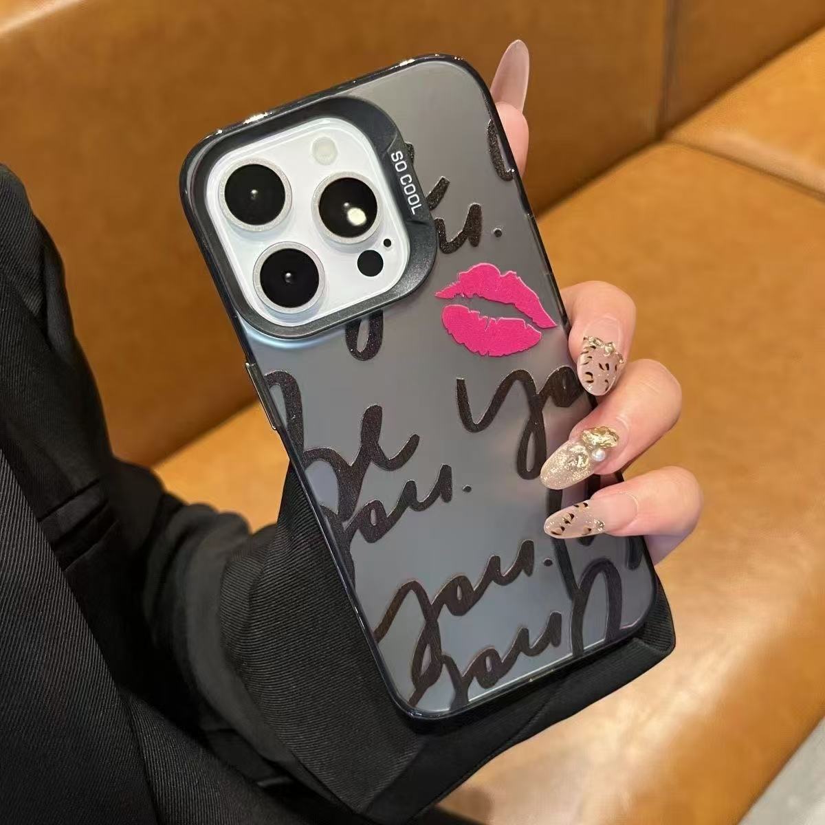 

Pink Graffiti Scribble Print Pattern Design Protective Cover for iPhone 17 16 15 14 13 12 11 16E Series Pro Max Plus iphone 14 Plus