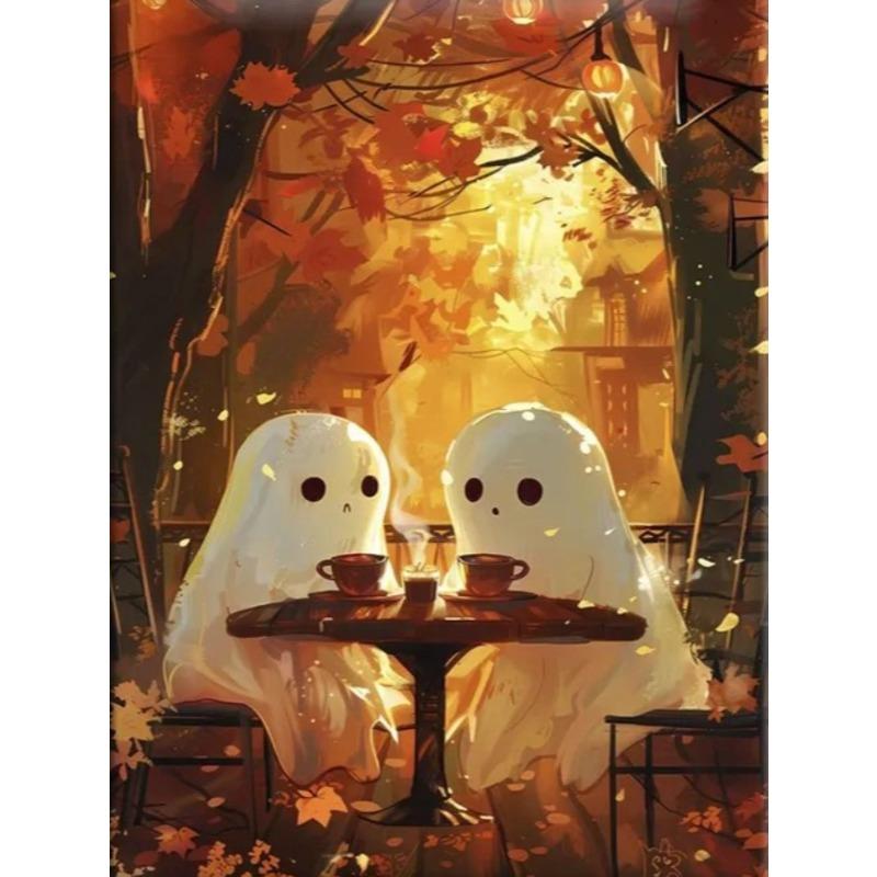 Halloween Metal Tin Sign Wall Decor 20x30cm
