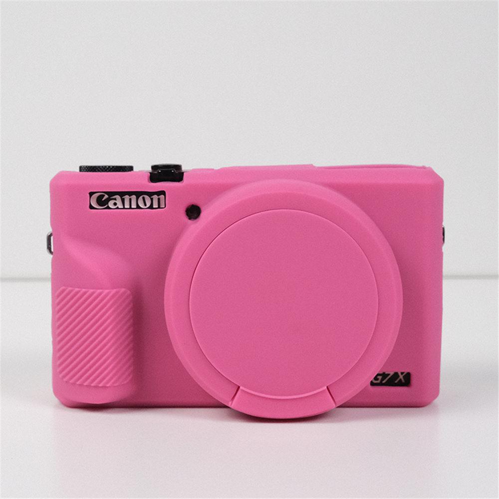 G7XIII Soft Silicone Armor Camera Body Case For Canon G7X III G7X Mark III G7X3 Rubber Protection Cover Skin With Lens Cap