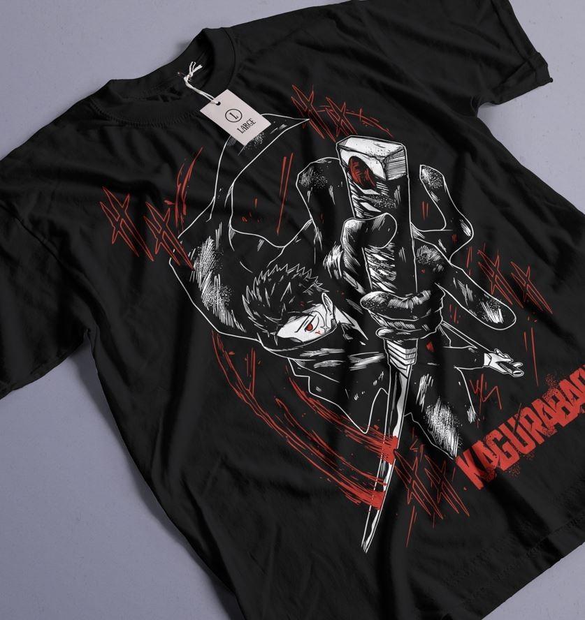 Kagurabachi T-shirt Unisex Anime Tee Shirt Tutte le Taglie