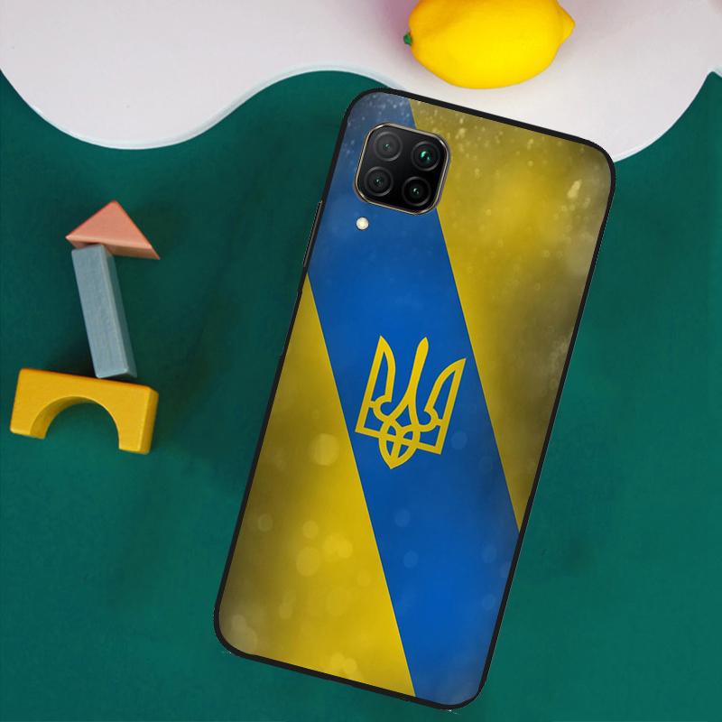 Ukraine Flag For Huawei Nova Y73 Y72 Y70 Y90 Y60 Y61 Y91 12s 12i 11i 8i 9 10 SE P40 Lite P30 P60 Pro Case