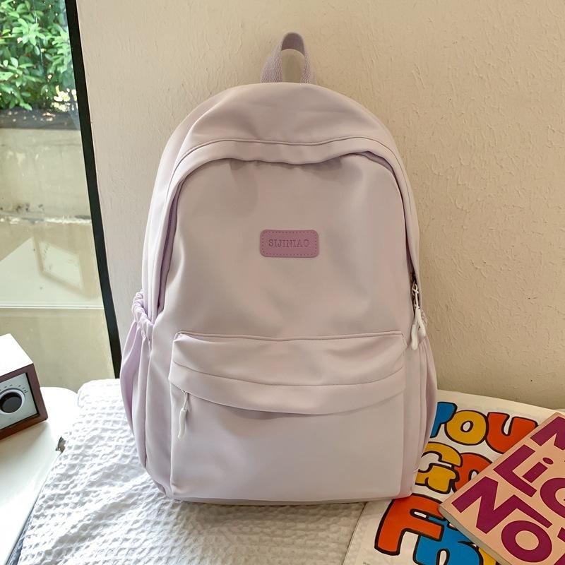 Schoolbag sweet wind girl out travel cute backpack light research spring outing small shoulders primary school students simple schoolbag
