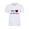 Letter Print T Shirt Men Black And White Comic Con Cosplay T Shirts Make