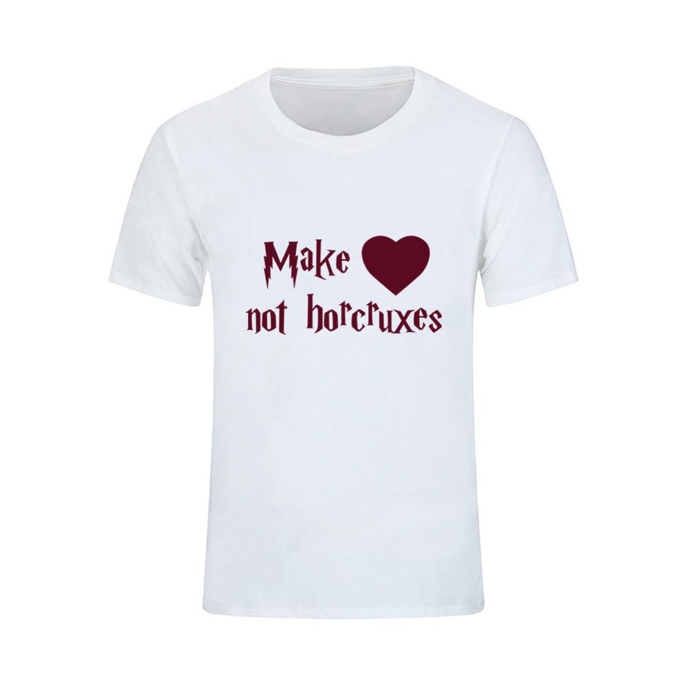 Letter Print T Shirt Men Black And White Comic Con Cosplay T Shirts Make