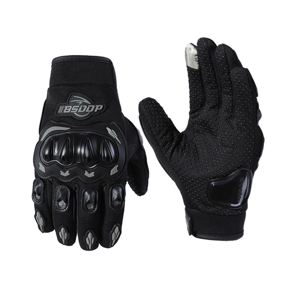 Sommer Motorsykkelhansker Pustende Full Finger Guantes Luvas Outdoor Sports Protection Vanntett Racing Riding
