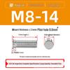 304 Stainless Steel Pressure Plate Cylindrical Head Rivet Screw (FHS-M2 M2.5 M3 M4 M5 M6 M8 M10)