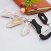Keychain Pendant Handmade Mini Pointe Shoe Charm Keychain Dance Fans Performers Ballet Accessory Dance Lover Gift