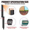 Sturdy Fence Support Stake Fence Repair Stake Replacement Thickened Quick Easy Metal Spikes Heavy For Repairing Lawn Protection