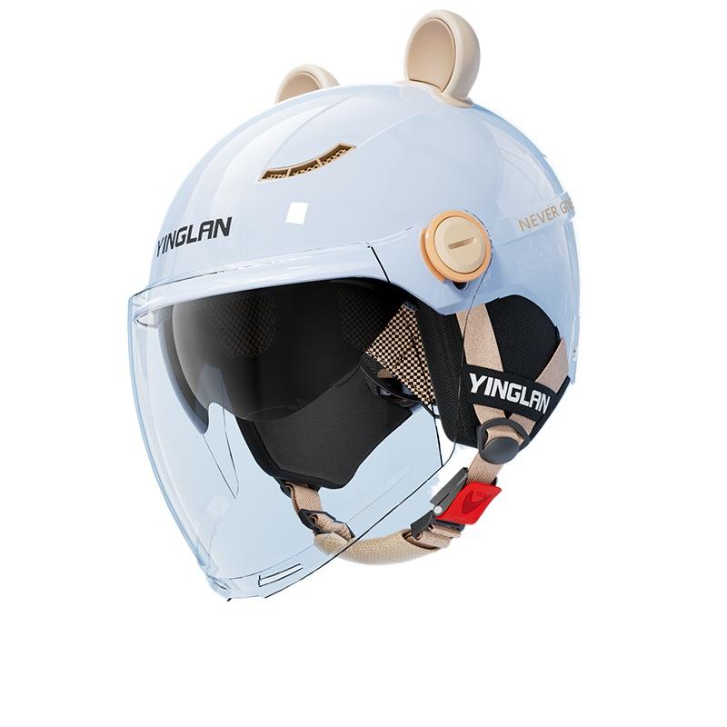 

Шлем Электромобиль Женский Не приминает волосы Четыре сезона Милый Летний Защита от солнца Ультрафиолетовый шлем one size