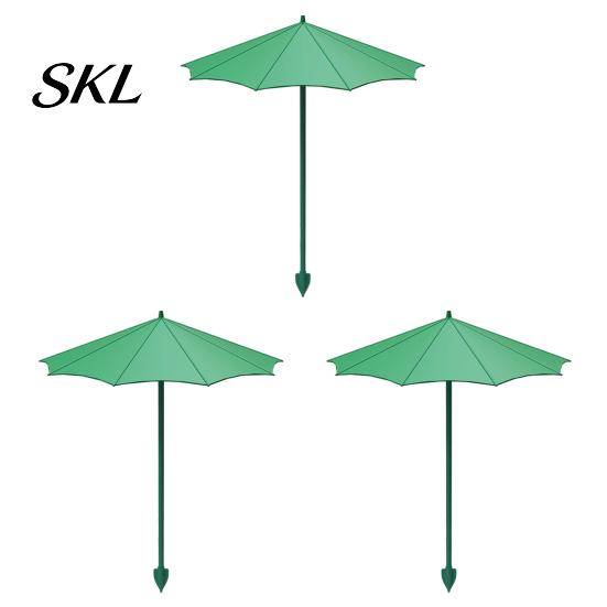 Plant Umbrella 10 Inch Diam Umbrella, Outdoor UV Protection Shade, Mini Parasol Provides Shade Patio Sunshade To ?Defend Plants from Blazing