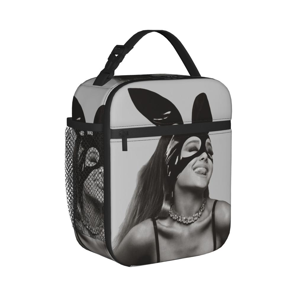 Gefährliche Frau von Arianas Grandes Thermoisolierte Lunchtasche für das Büro Tragbare Lebensmittelbehältertaschen Thermokühlbox Lunchbox