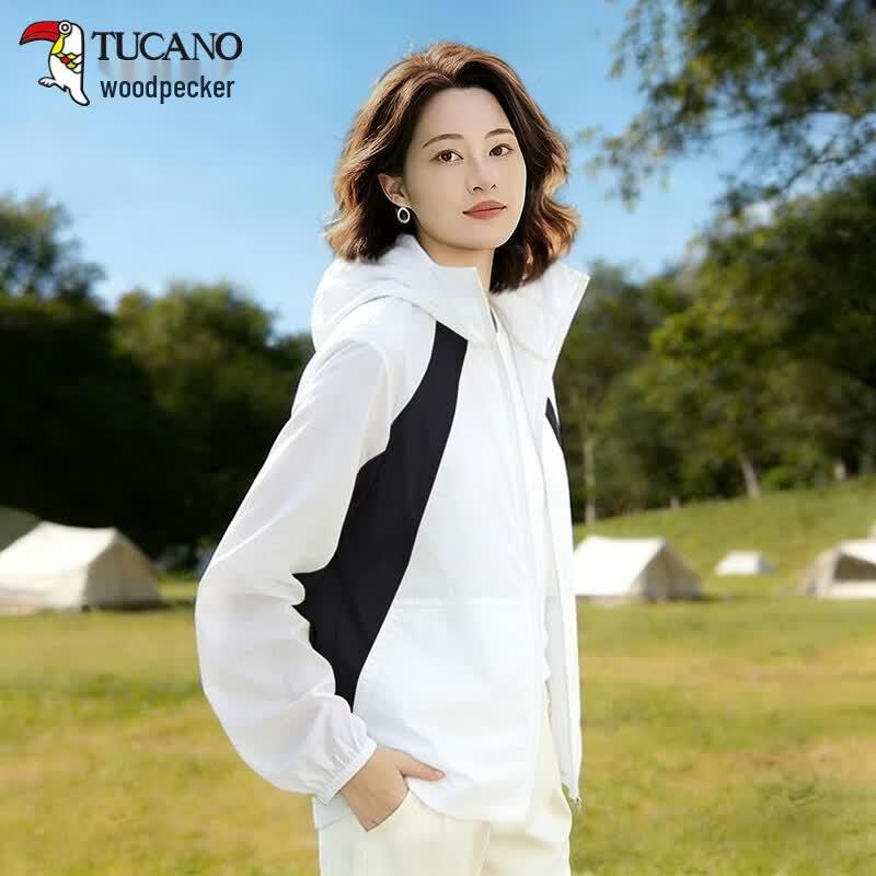 TUCANO Women s Ice Silk Hooded UV Protection Jacket M