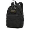 Marc Jacobs Quilted Nylon Mini Backpack Solid Color 001 (M0016679), Women's, Outlet, (1), Black.