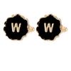 Mens Classic 26 Alphabet Initial Letter Cufflinks A B C D E F G H I J K L M N O P Q R S T U Sleeve ButtonV W X Y Z