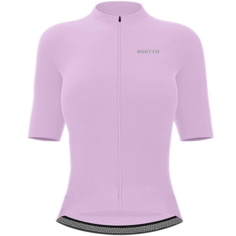 Womens Cycling Jersey Short Sleeve Breathable Quick-Dry Performance Top Road Bike Ride