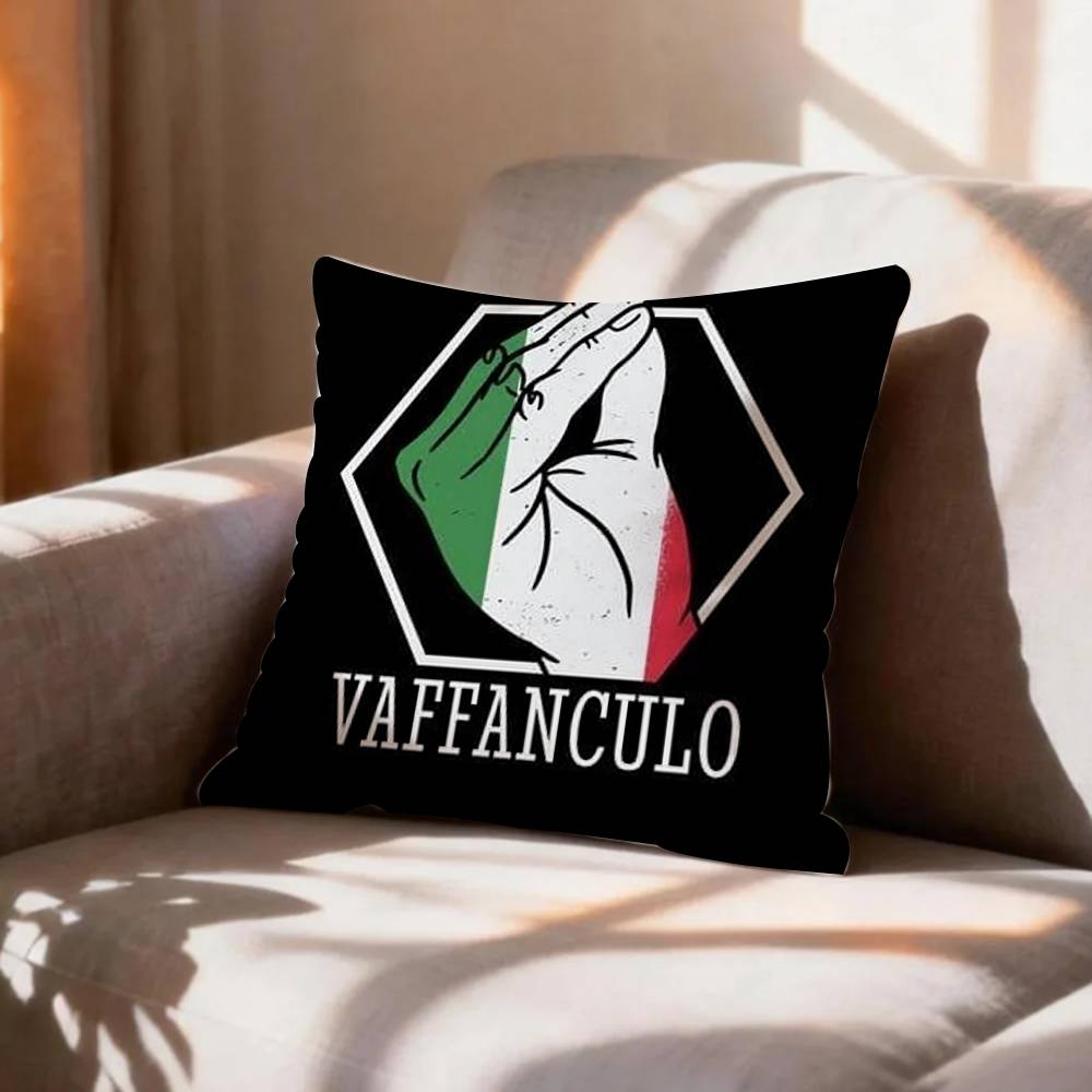 COOL FFlag of Italy Pillow Case Pattern Printed Pillowcase For Living Room Sofa Cushion Cover