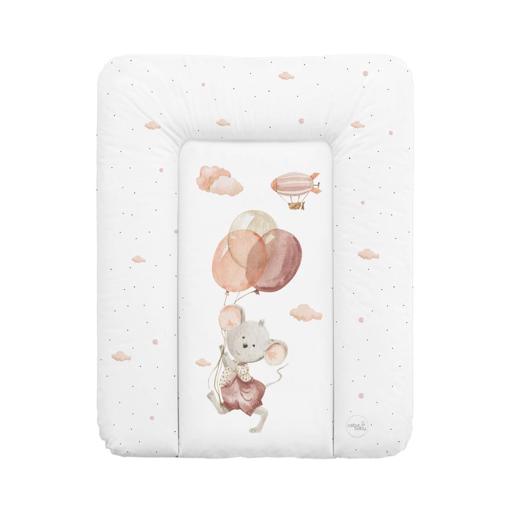 CEBA 143-000-727 Small soft changing mat (non-woven fabric) 50x70 Basic Mouse