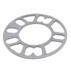 2pcs Universal Car Wheel Tire Spacer Adaptor Shims Plate 3mm 5mm 6mm 8mm 10mm For 4x100 4x114.3 5x100 5x108 5x114.3 5x120