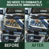 50ml Headlight Repair Fluid for Car Refurbishment Anti-Oxidation Coating Car Lamp Polishing Agent Scratch Restoration Dirt Clean